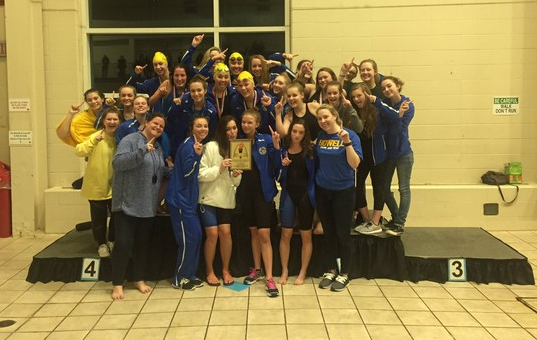 Girls Varsity swim and dive wins GAC conference