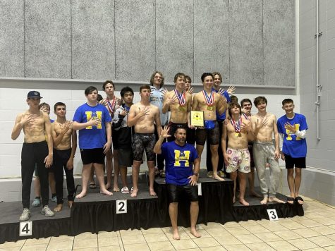 Boys Swim Wins 5th Straight GAC Championship
